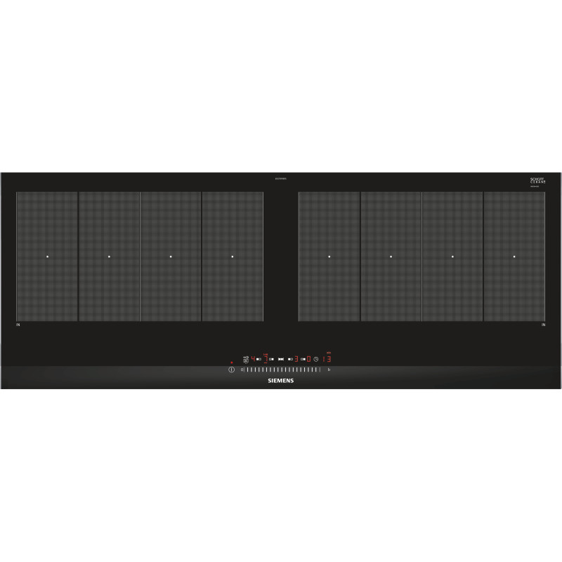 Siemens EX275FXB1E piano cottura Nero, Acciaio inox Da incasso Piano cottura a induzione 4 Fornello(i) Siemens EX275FXB1E piano cottura Nero, Acciaio inox Da incasso Piano cottura a induzione 4 Fornello(i)