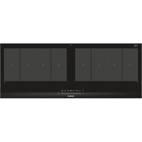 Siemens EX275FXB1E piano cottura Nero, Acciaio inox Da incasso Piano cottura a induzione 4 Fornello(i)