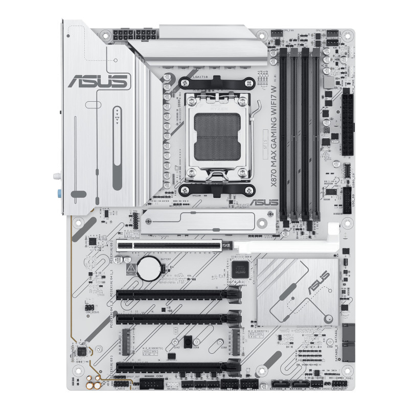 ASUS X870 MAX GAMING WIFI7 W AMD X870 Sockel AM5 ATX ASUS X870 MAX GAMING WIFI7 W AMD X870 Sockel AM5 ATX