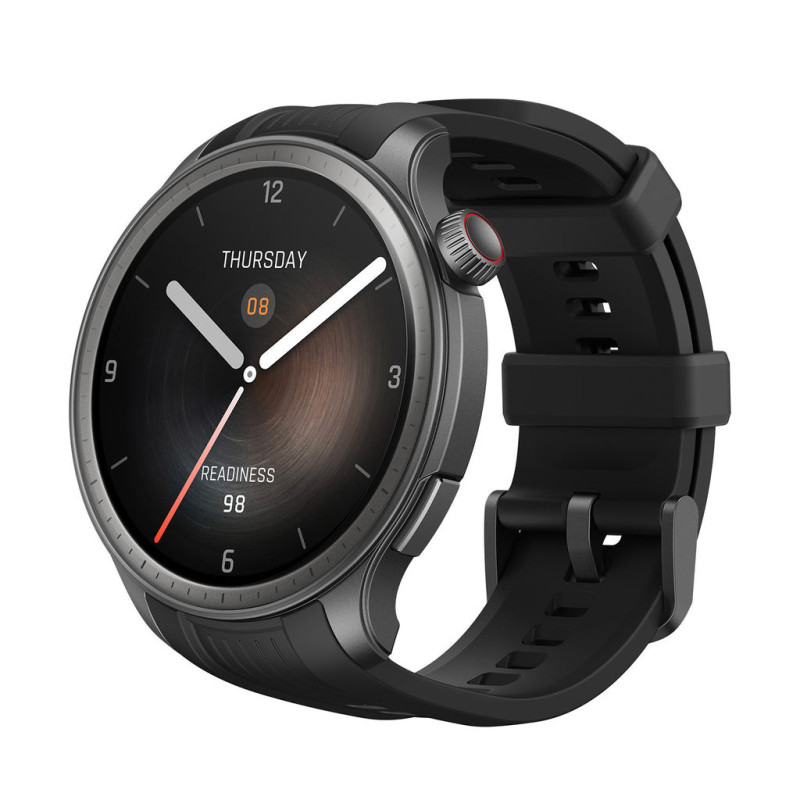 Amazfit Balance 3,81 cm (1.5") AMOLED 46 mm Digital 480 x 480 Pixel Touchscreen Schwarz WLAN GPS Amazfit Balance 3,81 cm (1.5") AMOLED 46 mm Digital 480 x 480 Pixel Touchscreen Schwarz WLAN GPS