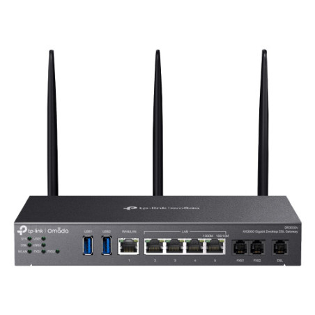TP-Link Omada AX3000 wireless router Gigabit Ethernet Dual-band (2.4 GHz   5 GHz) Black