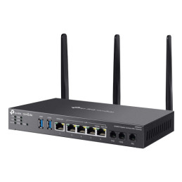 TP-Link Omada AX3000 WLAN-Router Gigabit Ethernet Dual-Band (2,4 GHz 5 GHz) Schwarz