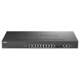 D-Link DMS-1250-12TP E Netzwerk-Switch Managed 2.5G Ethernet (100 1000 2500) Power over Ethernet (PoE) Schwarz