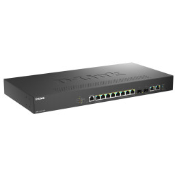 D-Link DMS-1250-12TP E Netzwerk-Switch Managed 2.5G Ethernet (100 1000 2500) Power over Ethernet (PoE) Schwarz
