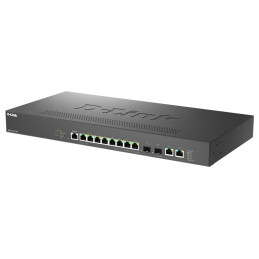 D-Link DMS-1250-12TP E Netzwerk-Switch Managed 2.5G Ethernet (100 1000 2500) Power over Ethernet (PoE) Schwarz
