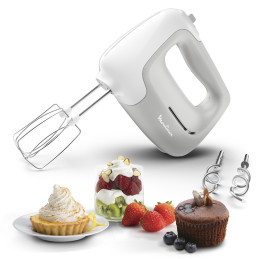 Tefal Prep'Mix HT450B Sbattitore manuale 450 W Bianco