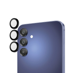 PanzerGlass ® Hoops® Black Camera Lens Protector Samsung Galaxy A16 | A16 5G Protector de pantalla 1 pieza(s)
