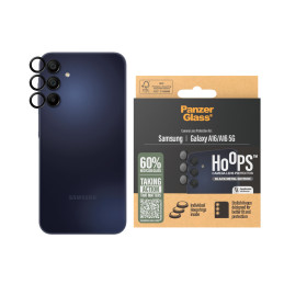 PanzerGlass ® Hoops® Black Camera Lens Protector Samsung Galaxy A16 | A16 5G Clear screen protector 1 pc(s)