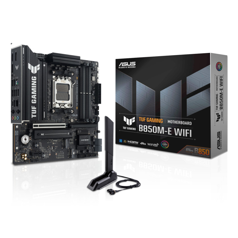 ASUS TUF GAMING B850M-E WIFI AMD B850 Socket AM5 micro ATX ASUS TUF GAMING B850M-E WIFI AMD B850 Socket AM5 micro ATX