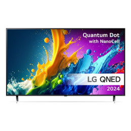 LG QNED 43QNED80T6A 109,2 cm (43") 4K Ultra HD Smart-TV WLAN Schwarz