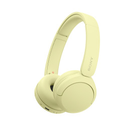 Sony WHCH520Y.CE7 Kopfhörer & Headset Kabellos Kopfband Anrufe Musik USB Typ-C Bluetooth Gelb