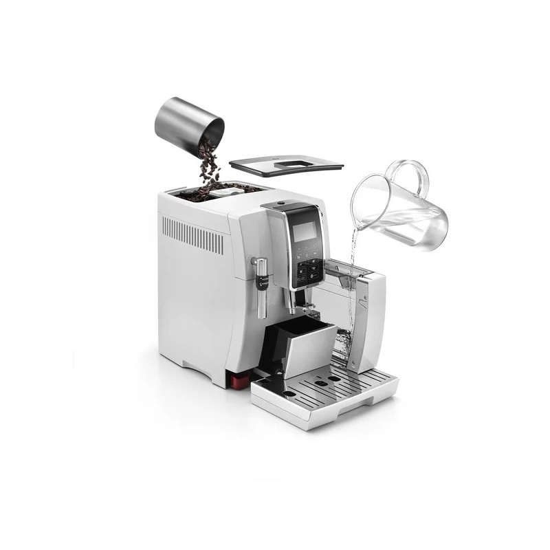 DeLonghi ECAM 350.35.W Dinamica Kaffeevollautomat Weiß