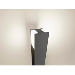 Philips EcoMoods Palo da terra Luce per vialetti Bridge 14 W E27, lampadina non inclusa