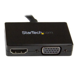 StarTech.com Reise A V Adapter  2-in-1 DisplayPort auf HDMI oder VGA Konverter