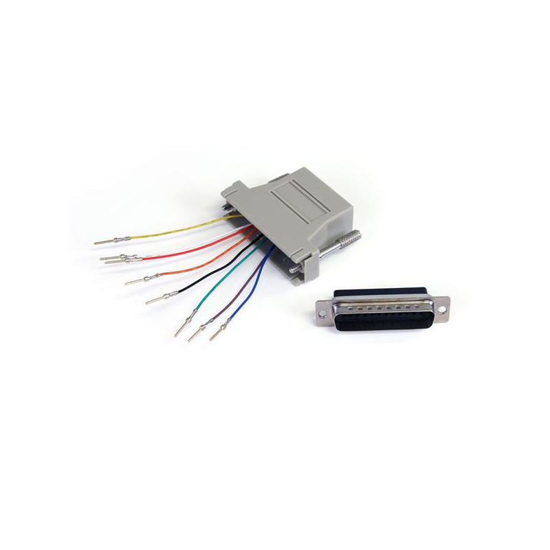 StarTech.com GC258MF cable gender changer DB-25 RJ-45 Gray