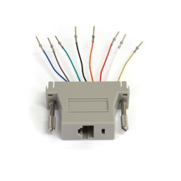 StarTech.com GC258MF cable gender changer DB-25 RJ-45 Gray