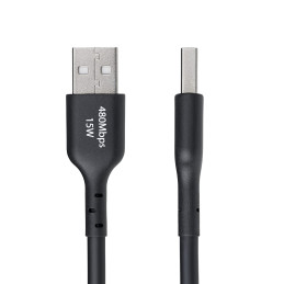 StarTech.com Cable Cargador USB-A a USB-C de 4m - Cable Adaptador USB-A a USB Tipo C - 3A - Cable de Carga y Sincronización -