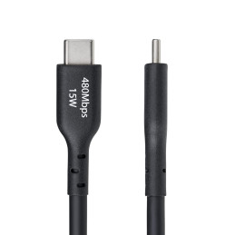 StarTech.com Cavo di Ricarica USB-A a USB-C da 4m - Cavetto di Carica Rapida USB-A a Type-C da 3A, Cavo per Trasferimento Dati