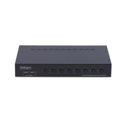 StarTech.com Commutateur KVM HDMI 8 Ports avec Kit de Montage en Rack 1U, HDMI 2.0 4K 60Hz, Commutation par Bouton-Poussoir,