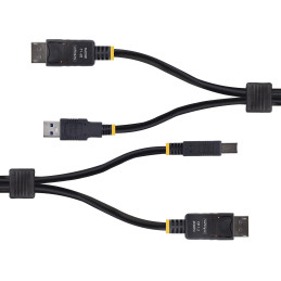 StarTech.com DU12210-KVM-CABLE KVM cable Black 122" (3.1 m)