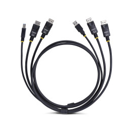 StarTech.com DDU1226-KVM-CABLE KVM cable Black 70.9" (1.8 m)