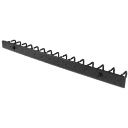 StarTech.com Gestor Organizador Vertical de Cableado con Anillas en D (D-ring) - 0U - 1,8m