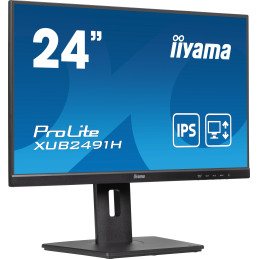 iiyama ProLite XUB2491H-B1 computer monitor 23.8" 1920 x 1080 pixels Full HD LED Black
