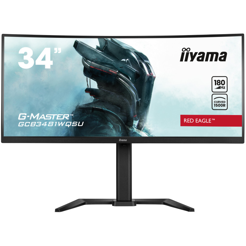 iiyama G-MASTER GCB3481WQSU-B1 écran plat de PC 86,4 cm (34") 3440 x 1440 pixels UltraWide Quad HD LCD Noir iiyama G-MASTER GCB3481WQSU-B1 écran plat de PC 86,4 cm (34") 3440 x 1440 pixels UltraWide Quad HD LCD Noir