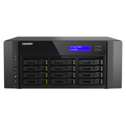 QNAP TS-H1277AFX-R7-32G servidor de almacenamiento NAS Torre AMD Ryzen™ 7 32 GB DDR5 0 TB QuTS hero Negro