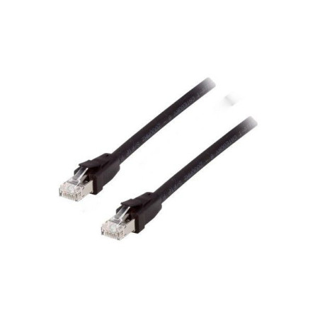 Equip Cat 8.1 S FTP Patchkabel, 1.0m, Schwarz