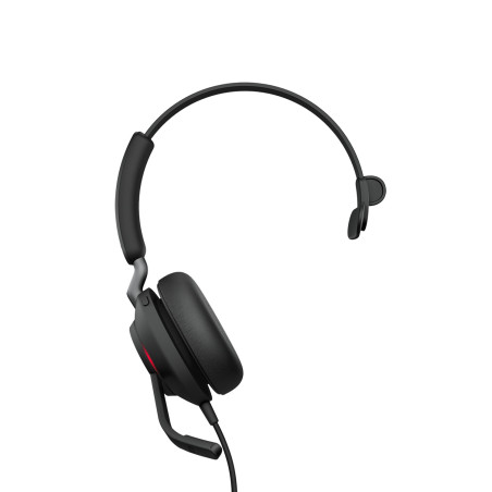 Jabra Evolve2 40 SE Headset Wired Head-band Calls Music USB Type-C   USB Type-A Black