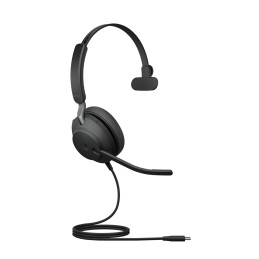Jabra Evolve2 40 SE Auricolare Cablato A Padiglione Musica e Chiamate USB Type-C   USB Type-A Nero