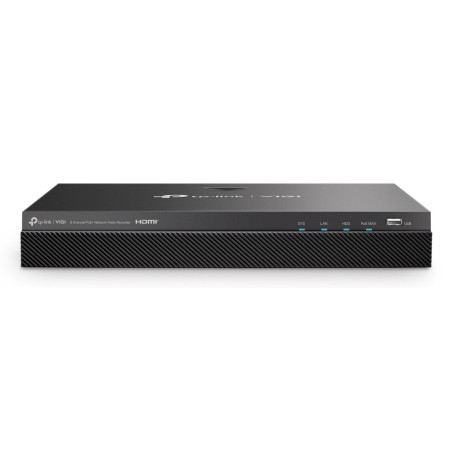 TP-Link VIGI NVR2008H-8MP-2TB Netzwerk-Videorekorder (NVR) Schwarz