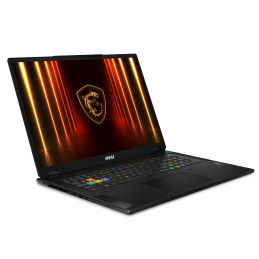 MSI Stealth 18 HX AI A2XWIG-042 Intel Core Ultra 9 275HX Ordinateur portable 45,7 cm (18") UHD+ 64 Go DDR5-SDRAM 2 To SSD