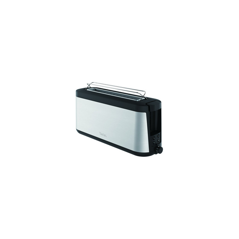 Tefal TL4308 7 2 rebanada(s) 1000 W Negro, Acero inoxidable
