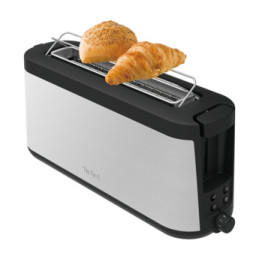 Tefal TL4308 7 2 fetta e 1000 W Nero, Acciaio inox