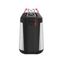 Tefal TL4308 7 2 rebanada(s) 1000 W Negro, Acero inoxidable