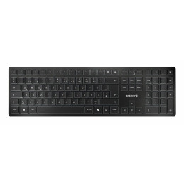 CHERRY KW 9100 SLIM teclado Universal RF Wireless + Bluetooth QWERTY Portugués Negro, Gris