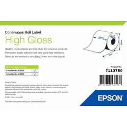 Epson High Gloss Label - Continuous Roll  102mm x 33m