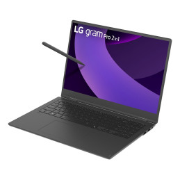 LG Gram Pro 16TB90TP Intel Core Ultra 7 255H Ibrido (2 in 1) 40,6 cm (16") Touch screen WQXGA+ 16 GB LPDDR5x-SDRAM 1 TB SSD
