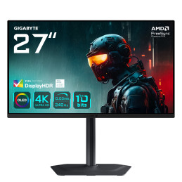 GIGABYTE MO27U2 OLED 4K UHD Gaming Monitor computer monitor 27" 3840 x 2160 pixels 4K Ultra HD QD-OLED Black