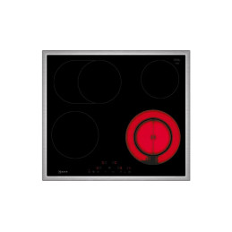 Neff T16SDF9L0 plaque Noir Intégré 60 cm Céramique 4 zone(s)