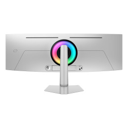 Samsung G93SD Monitor PC 124,5 cm (49") 5120 x 1440 Pixel Dual QHD OLED Argento