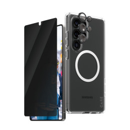 PanzerGlass CARE by ® Flagship 3-in-1 Privacy Set Samsung Galaxy S25 Ultra