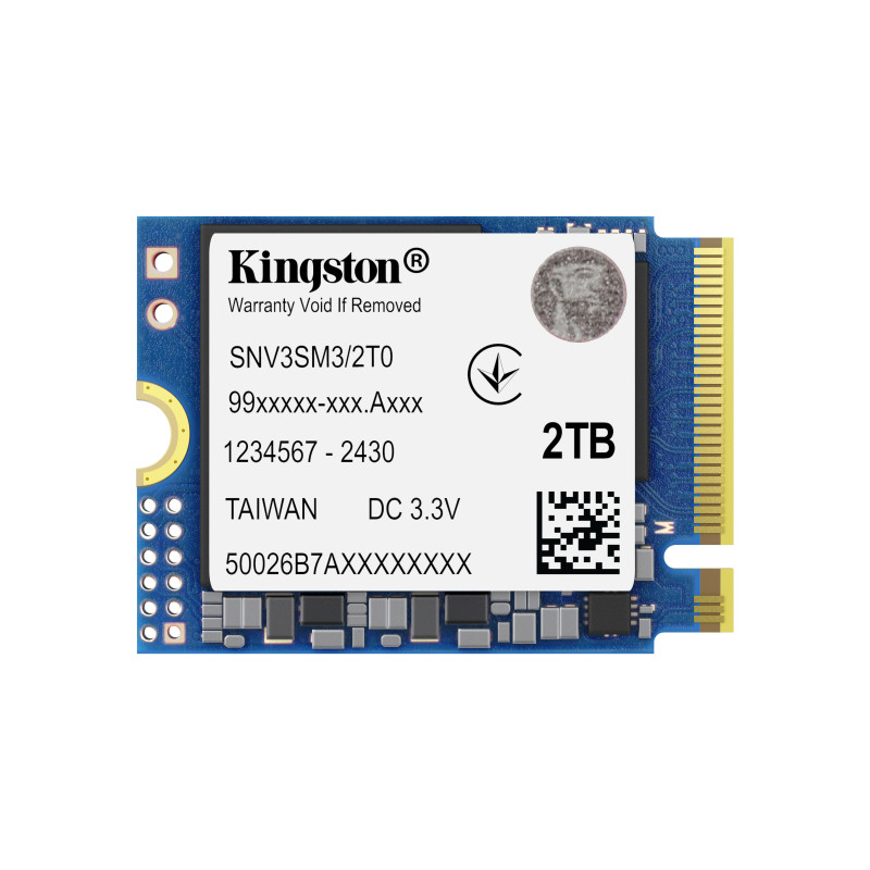 Kingston Technology NV3 2 TB M.2 PCI Express 4.0 NVMe 3D NAND Kingston Technology NV3 2 TB M.2 PCI Express 4.0 NVMe 3D NAND