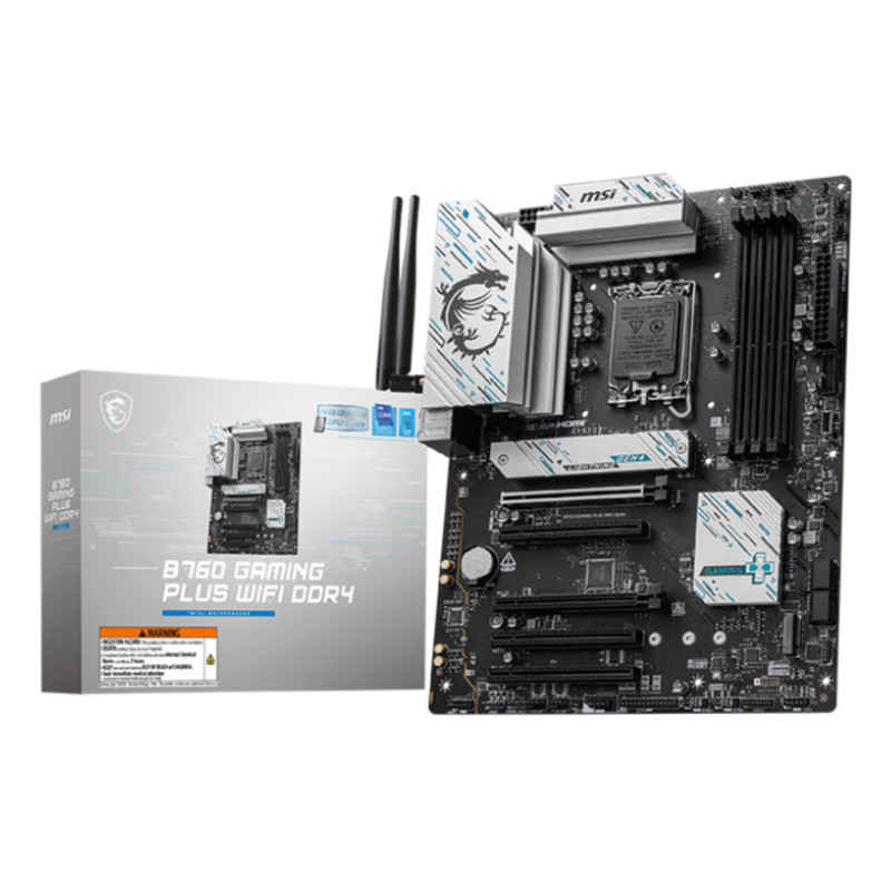 MSI B760 GAMING PLUS WIFI DDR4 placa base Intel B760 LGA 1700 ATX MSI B760 GAMING PLUS WIFI DDR4 placa base Intel B760 LGA 1700 ATX