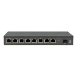 LevelOne GEP-0925 switch No administrado 2.5G Ethernet (100 1000 2500) Energía sobre Ethernet (PoE) Negro