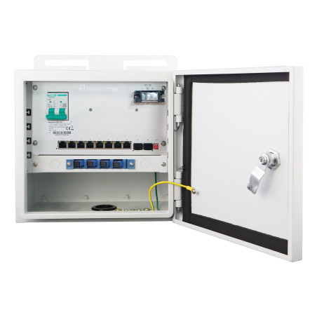 LevelOne OSW-1031 Netzwerk-Switch Unmanaged 2.5G Ethernet (100 1000 2500) Power over Ethernet (PoE) Schwarz