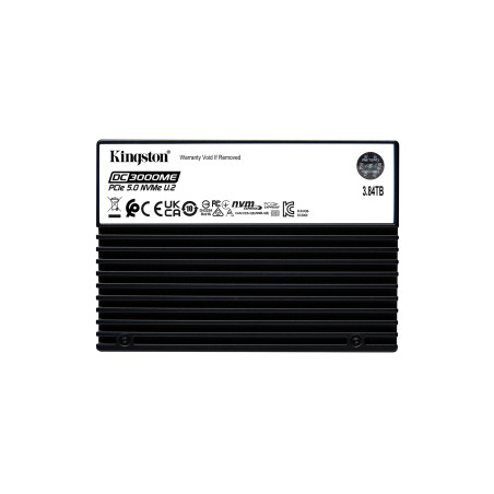 Kingston Technology 3.84TB DC3000ME U.2 PCIe 5.0 NVMe TCG Opal SSD Enterprise