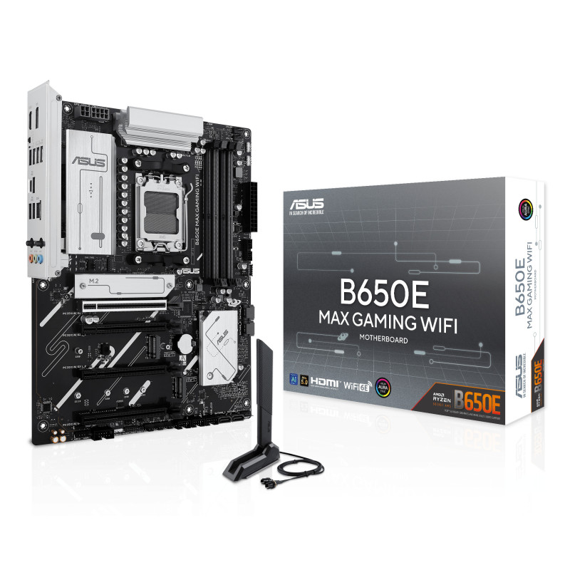 ASUS B650E MAX GAMING WIFI AMD B650 Socket AM5 ATX ASUS B650E MAX GAMING WIFI AMD B650 Socket AM5 ATX